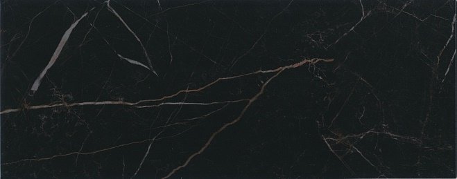 Керамическая плитка Kerama Marazzi Алькала Черный 7200, цвет чёрный, поверхность глянцевая, прямоугольник, 200x500