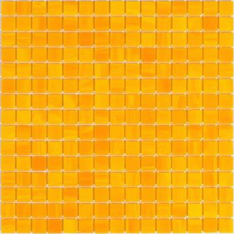 Мозаика Alma Mosaic Sandy SN286, цвет жёлтый, поверхность глянцевая, квадрат, 327x327