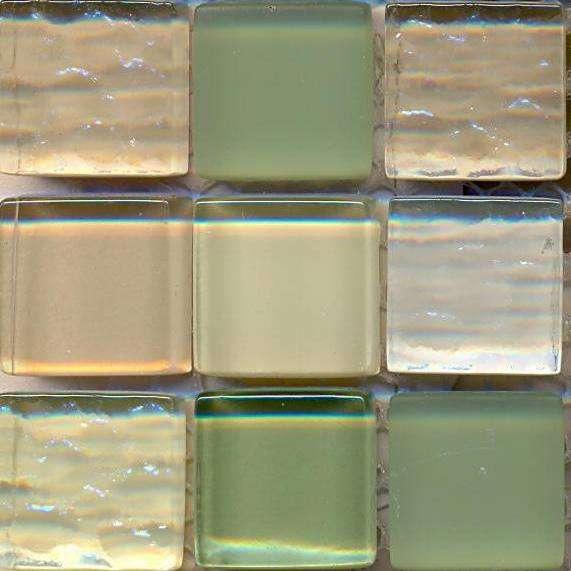 Мозаика Bars Crystal Mosaic Смеси стекло HT 524 (23x23 mm), цвет разноцветный, поверхность глянцевая, квадрат, 300x300