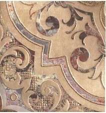 Декоративные элементы Latina Ceramica Baru Habu Beige 2, цвет бежевый, поверхность глянцевая, квадрат, 300x300