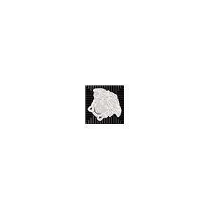 Вставки Versace Meteorite Toz.Medusa Nat Nero/Plat 47141, цвет чёрный, поверхность натуральная, квадрат, 27x27