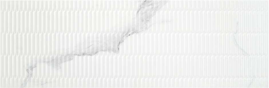 Керамическая плитка Alaplana Pune Blanco Mate Mosaic, цвет белый, поверхность матовая, прямоугольник, 333x1000