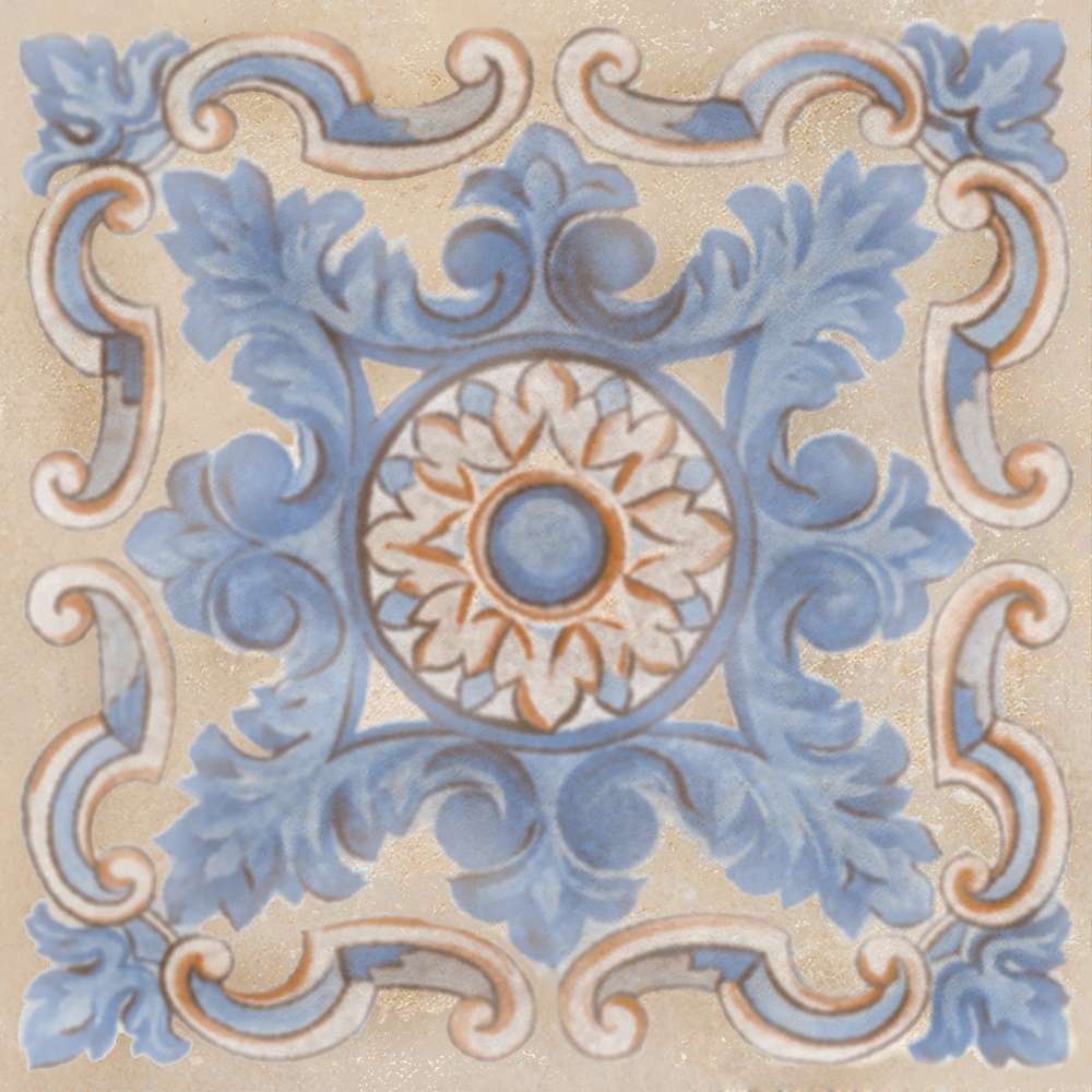 Декоративные элементы Terracotta Antique Quadro Sabbia TD-ATF-D-QSB, цвет бежевый, поверхность матовая, квадрат, 150x150