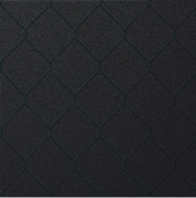 Керамическая плитка Iris Fence Black 563236, цвет чёрный, поверхность глянцевая, квадрат, 200x200