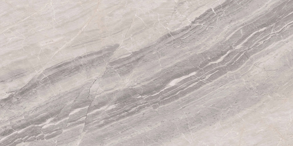 Керамогранит Caramelle Mosaic Marble Assinis Grey Pol, цвет серый, поверхность глянцевая полированная, кабанчик, 600x1200