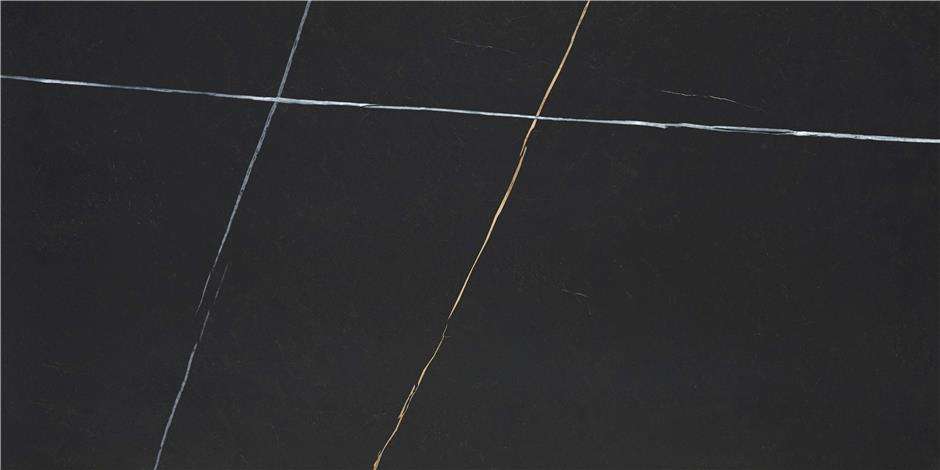 Керамогранит STN Ceramica Symphony Noir Pul., цвет чёрный, поверхность полированная, прямоугольник, 600x1200