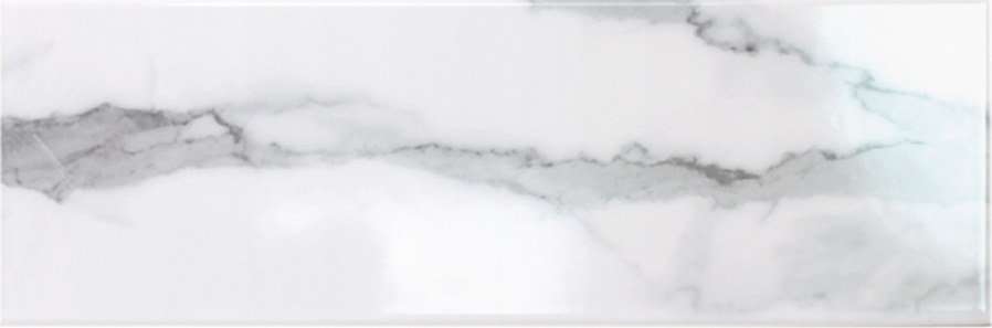 Керамическая плитка Monopole Angelina Blanko bisel, цвет белый, поверхность глянцевая, прямоугольник, 100x300