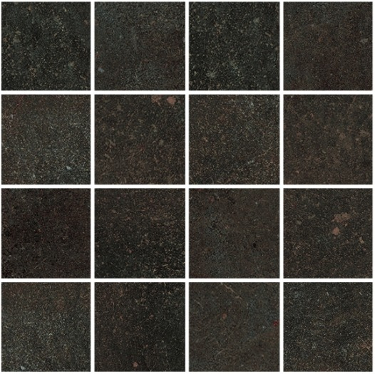 Мозаика Rex Esprit Neutral Brun 6mm Mos. 762116, цвет коричневый, поверхность матовая, квадрат, 300x300