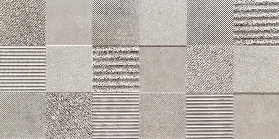 Декоративные элементы Tubadzin Blinds Grey Str 1, цвет серый, поверхность структурированная, прямоугольник, 298x598