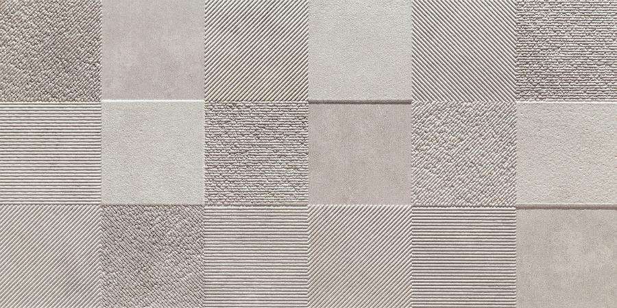Декоративные элементы Tubadzin Blinds Grey Str 1, цвет серый, поверхность структурированная, прямоугольник, 298x598