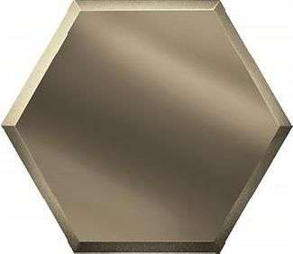 Керамическая плитка ДСТ Зеркальная бронзовая плитка СОТА СОЗБ3, цвет коричневый, поверхность глянцевая, прямоугольник, 259x300