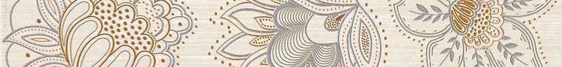 Бордюры Europa Ceramica Dube Puntilla Beige Cenefa, цвет бежевый, поверхность глянцевая, квадрат, 50x500