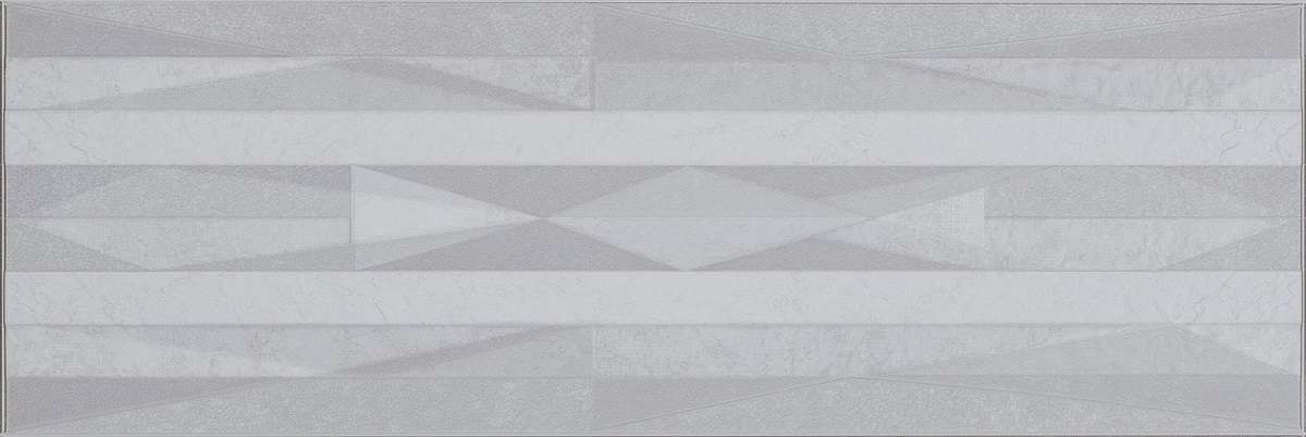 Декоративные элементы Pamesa Brienz Ceniza Relief, цвет серый, поверхность матовая, прямоугольник, 333x1000