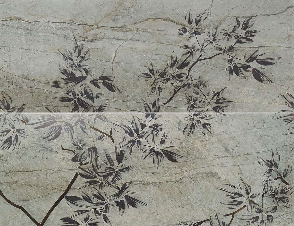 Панно Fanal Dec Essence Autumn Grey A, цвет серый, поверхность полированная, прямоугольник, 890x1180