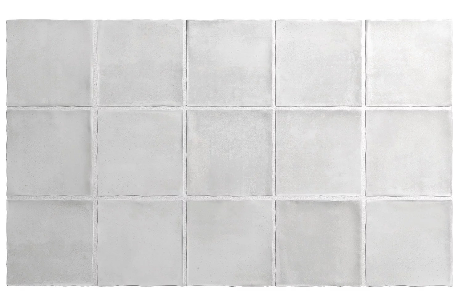 Керамическая плитка Equipe Argile Ice 27576, цвет белый, поверхность матовая, квадрат, 100x100