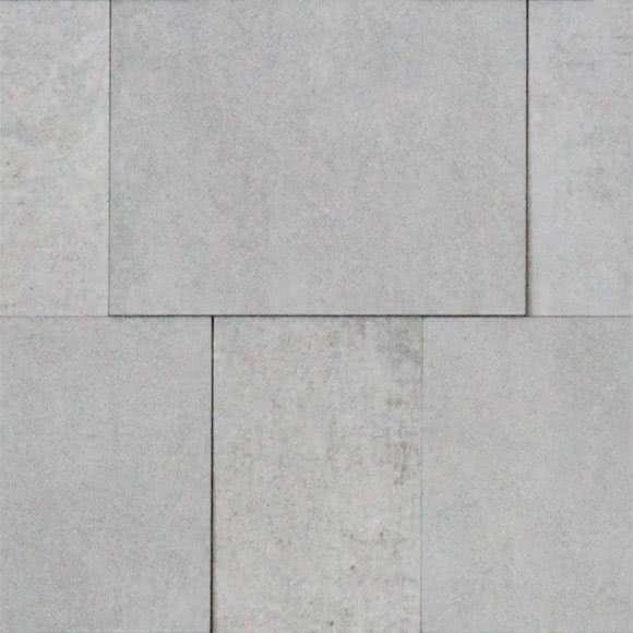 Декоративные элементы Kronos Prima Materia Cemento Muro 3D 8190, цвет серый, поверхность матовая 3d (объёмная), квадрат, 290x290