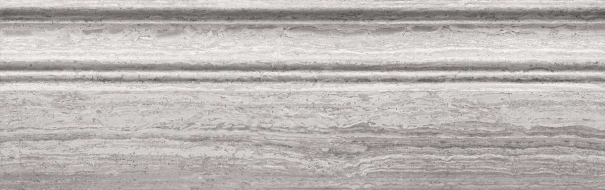 Бордюры Natural Mosaic Бордюры B032-4, цвет серый, поверхность полированная, прямоугольник, 100x305