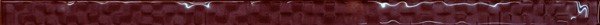 Бордюры Navarti List. Square Violeta Cristal, цвет фиолетовый, поверхность глянцевая, прямоугольник, 25x600