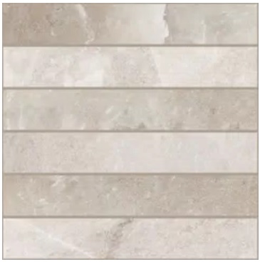 Мозаика Cerim Rock Salt Danish Smoke Mosaico 3D Luc 766732, цвет серый, поверхность полированная, квадрат, 300x300