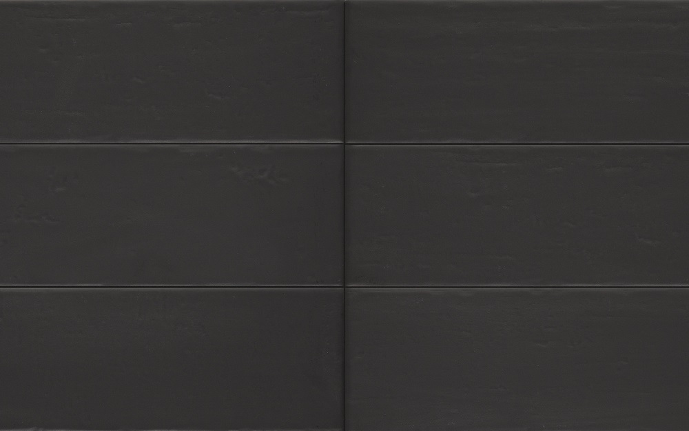 Керамическая плитка Iris Aura Jet Glossy 754946, цвет чёрный тёмный, поверхность глянцевая, прямоугольник, 100x300