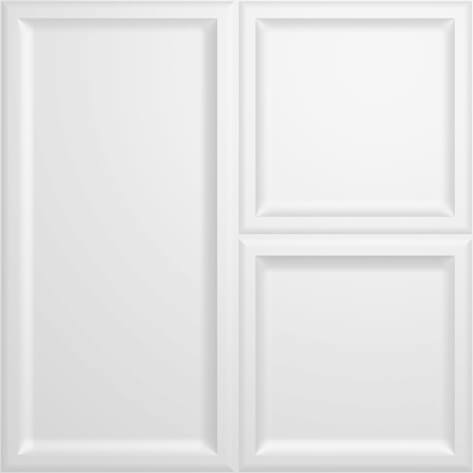 Керамическая плитка Keramex Superwhite Artech 3, цвет белый, поверхность глянцевая, квадрат, 200x200
