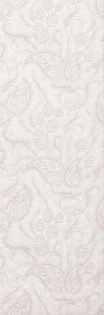 Керамическая плитка Ascot New England Bianco Quinta Sarah EG3310QS, цвет белый, поверхность матовая, прямоугольник, 333x1000