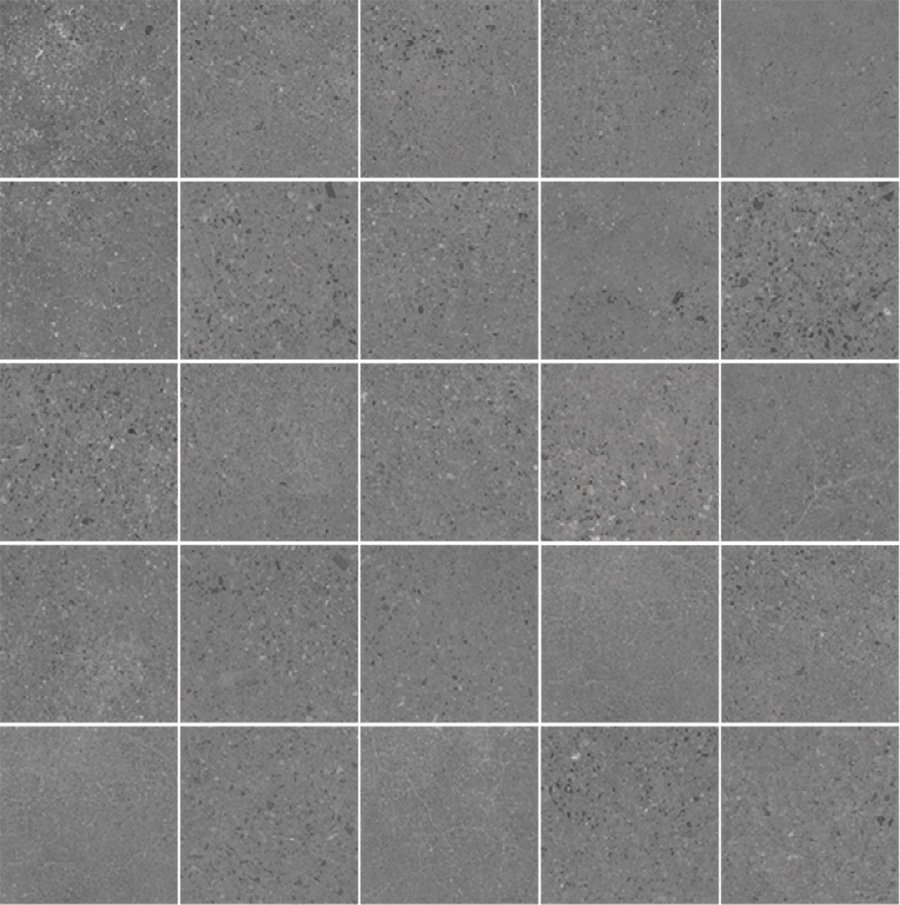 Мозаика Peronda D.Alley Grey Mosaic/25X25 23483, цвет серый, поверхность матовая, квадрат, 250x250