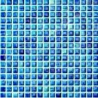 Мозаика Kerion Mosaicos Acqua 68, цвет бирюзовый, поверхность полированная, прямоугольник, 316x361