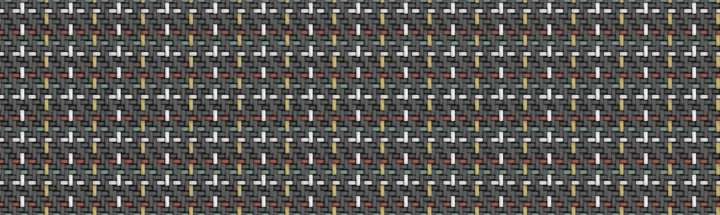 Керамическая плитка Aparici Wicker Black Spike, цвет чёрный, поверхность матовая, прямоугольник, 298x996