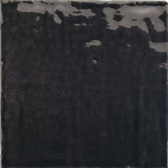 Керамическая плитка Equipe La Riviera Tourmaline 25862, цвет чёрный тёмный, поверхность глянцевая, квадрат, 132x132