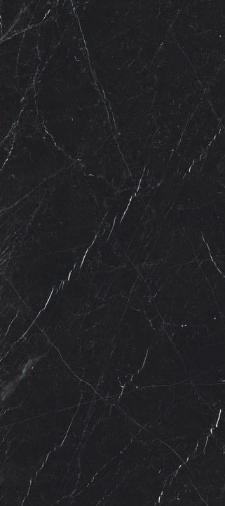 Керамогранит Rex I Classici Marquinia Glossy 750874, цвет чёрный, поверхность полированная, прямоугольник, 800x1800