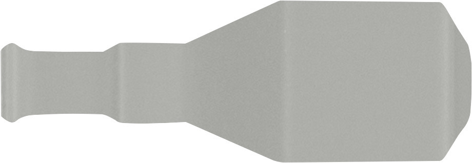 Спецэлементы Grazia Elegance Ang Finale Cinder Matt FIAELM03, цвет серый, поверхность матовая, прямоугольник, 22x85