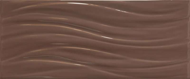 Керамическая плитка Paul Skyfall Windy Brown, цвет коричневый, поверхность глянцевая, прямоугольник, 250x600