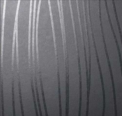 Керамическая плитка Infinity Blancos Lines Negro, цвет чёрный, поверхность глянцевая, квадрат, 300x300