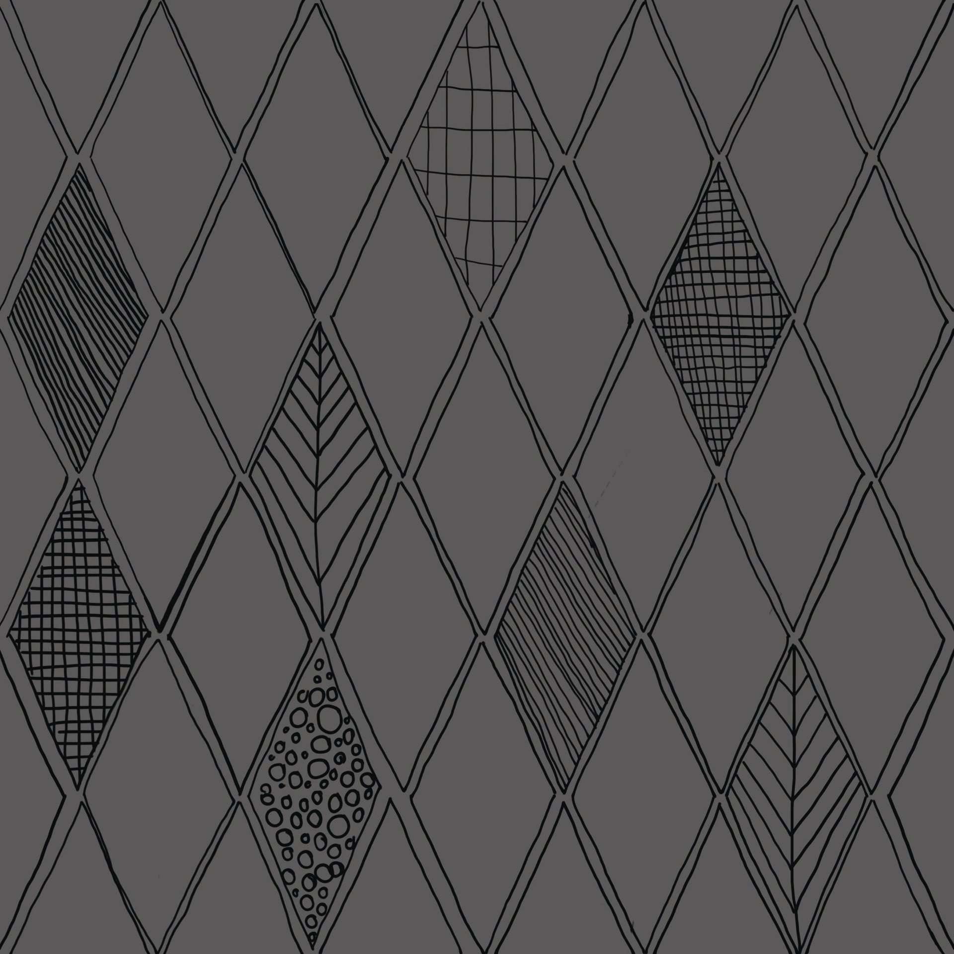 Декоративные элементы Self Style More Decor 15, цвет серый, поверхность матовая, квадрат, 200x200