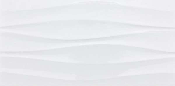 Керамическая плитка Dual Gres Waves Modus White, цвет белый, поверхность глянцевая, прямоугольник, 300x600