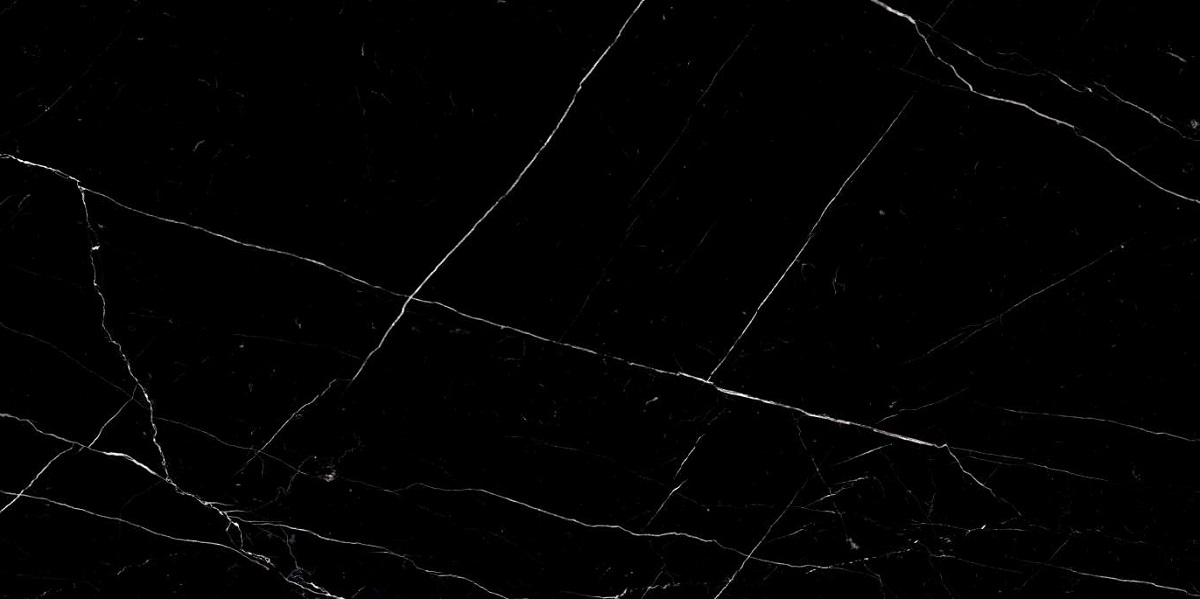 Керамогранит One Touch Verona Black High Glossy, цвет чёрный, поверхность глянцевая, прямоугольник, 600x1200