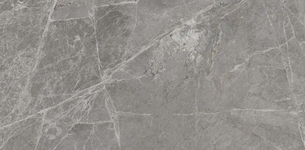 Керамогранит Vitra Marmostone Темно-серый Полированный K950177FLPR1VTST, цвет серый, поверхность полированная, прямоугольник, 600x1200