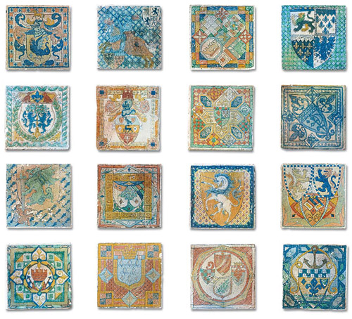 Керамогранит Ker-av Ceramiche Giubileo Decori Araldici KER-399, цвет разноцветный, поверхность матовая, квадрат, 100x100