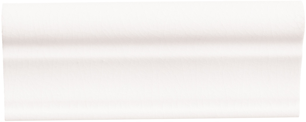 Бордюры Adex Earth Cornisa Navajo White ADEH5005, цвет белый, поверхность матовая, прямоугольник, 60x150