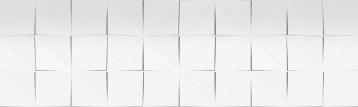 Керамическая плитка Aparici Glimpse White Box, цвет белый, поверхность матовая, прямоугольник, 298x996