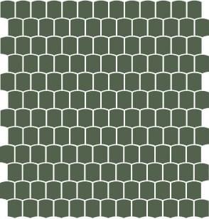 Мозаика Ornamenta Tale Pesto TL3132MPS, цвет зелёный, поверхность матовая, чешуя, 313x325