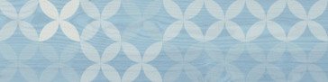 Декоративные элементы Savoia Smeralda Decoro Azzuro S131092DO, цвет голубой, поверхность матовая, прямоугольник, 150x600