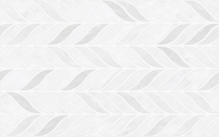 Керамическая плитка Unitile (Шахтинская плитка) Леона Светлая Низ 010100001147, цвет белый, поверхность глянцевая, прямоугольник, 250x400