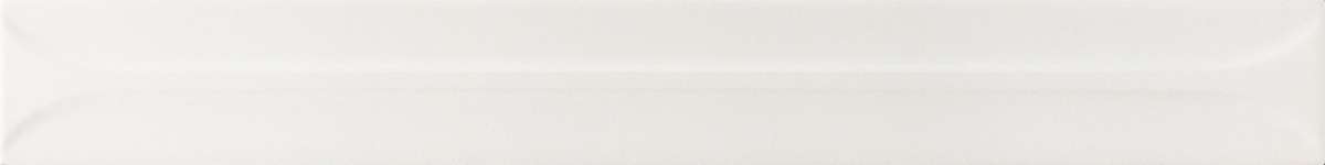 Керамическая плитка Equipe Hopp Bro White 31170, цвет белый, поверхность матовая 3d (объёмная), прямоугольник, 50x400