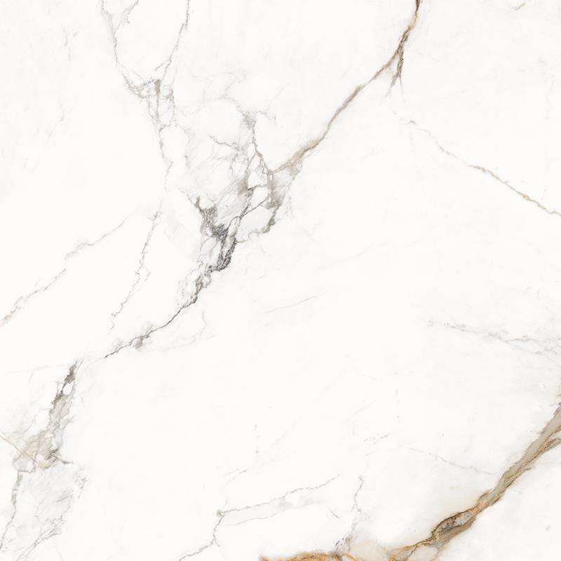 Широкоформатный керамогранит Provenza Unique Marble Paonazzetto Silktech ELDR, цвет белый бежевый, поверхность сатинированная, квадрат, 1200x1200