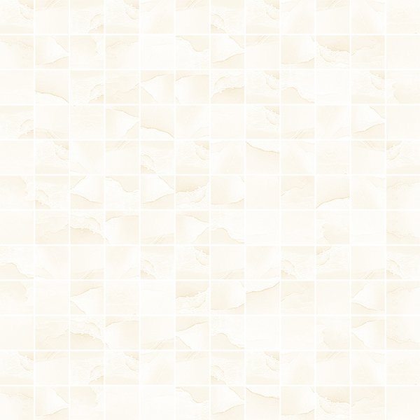Мозаика Rodnoe Olivia Marvel Mosaico Perla, цвет бежевый, поверхность глянцевая, квадрат, 300x300