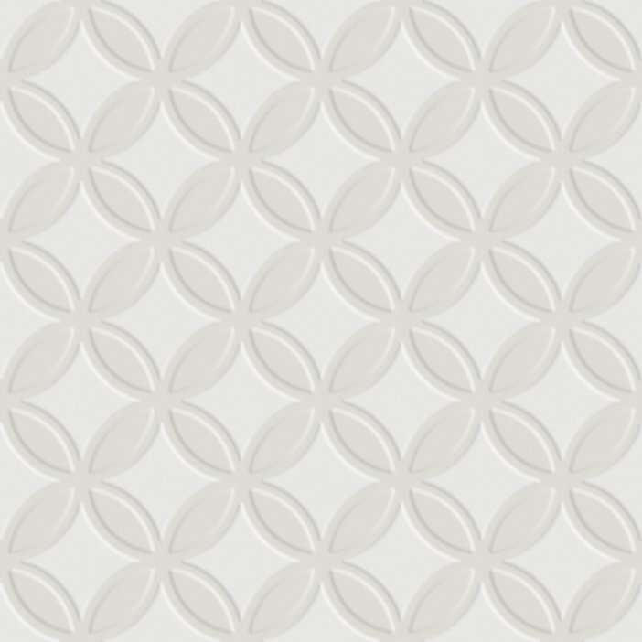 Керамогранит Tagina Etoile Blanc 7VF08E6, цвет белый, поверхность глянцевая, квадрат, 200x200