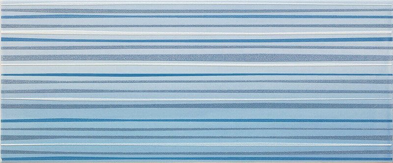 Декоративные элементы Paul Skyfall Inserto Goldeneye Azure, цвет голубой, поверхность глянцевая, прямоугольник, 250x600