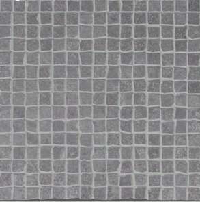 Мозаика Italon Materia Carbonio Mosaico Roma 600080000351, цвет серый, поверхность матовая, квадрат, 300x300